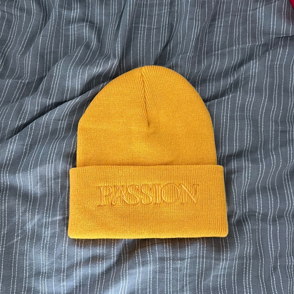 PASSION CONFERENCE yellow beanie One size